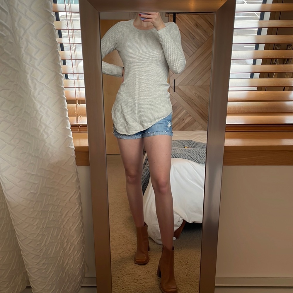 SOLD- Like new! Cream sweater